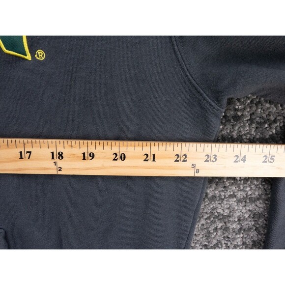 Oregon Ducks Hoodie Mens Large Gray Sweatshirt Embroidered Stadium Athletics - Picture 8 of 11